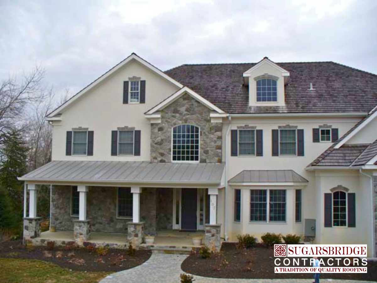 Premium Tapersawn Cedar Shake & Custom TCS Metal Roof