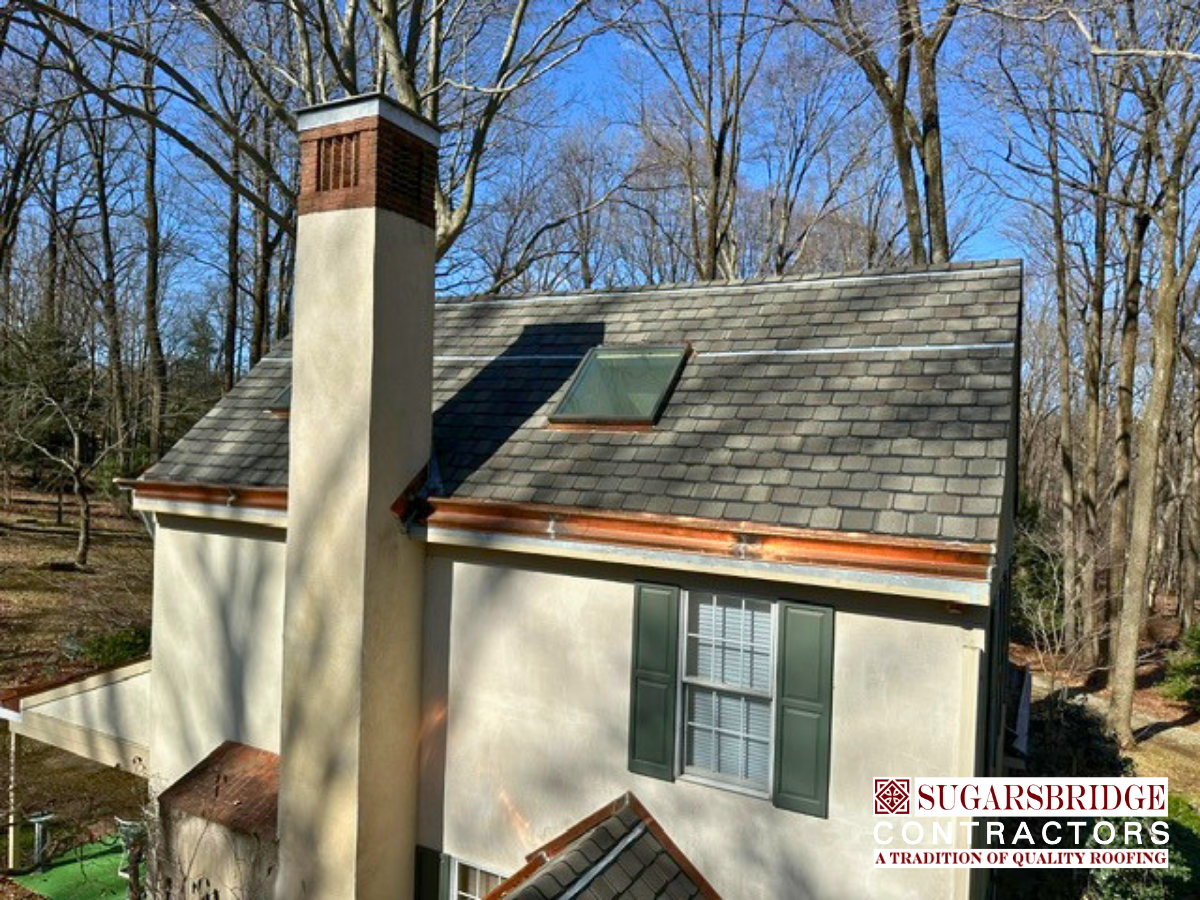 Luxury Estate Re-Roof: CertainTeed Grand Manor & Custom In-Roof Pole Gutters