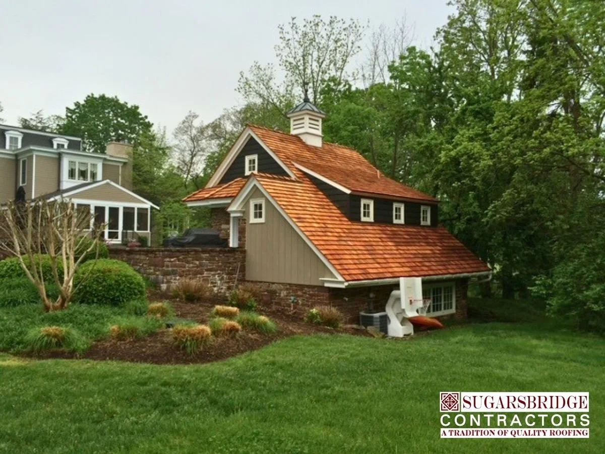 Waldun Jumbo Cedar Tapersawn Poolhouse
