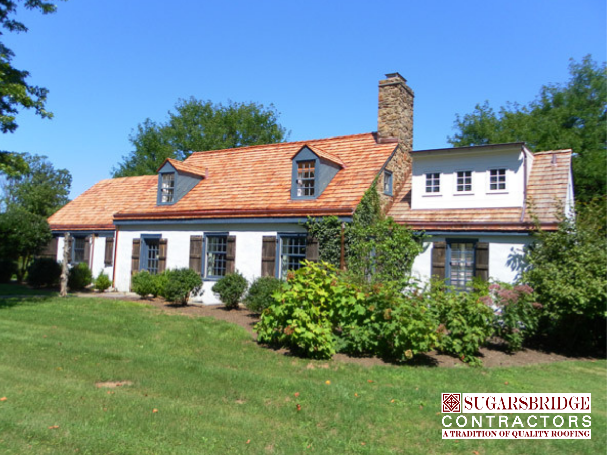 Historic Cedar Shake Roof & Custom Copper Restoration