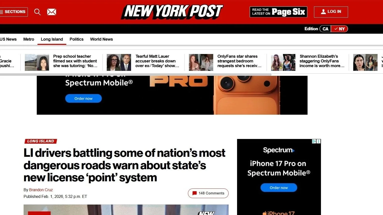 Rosenblum Featured in the New York Post