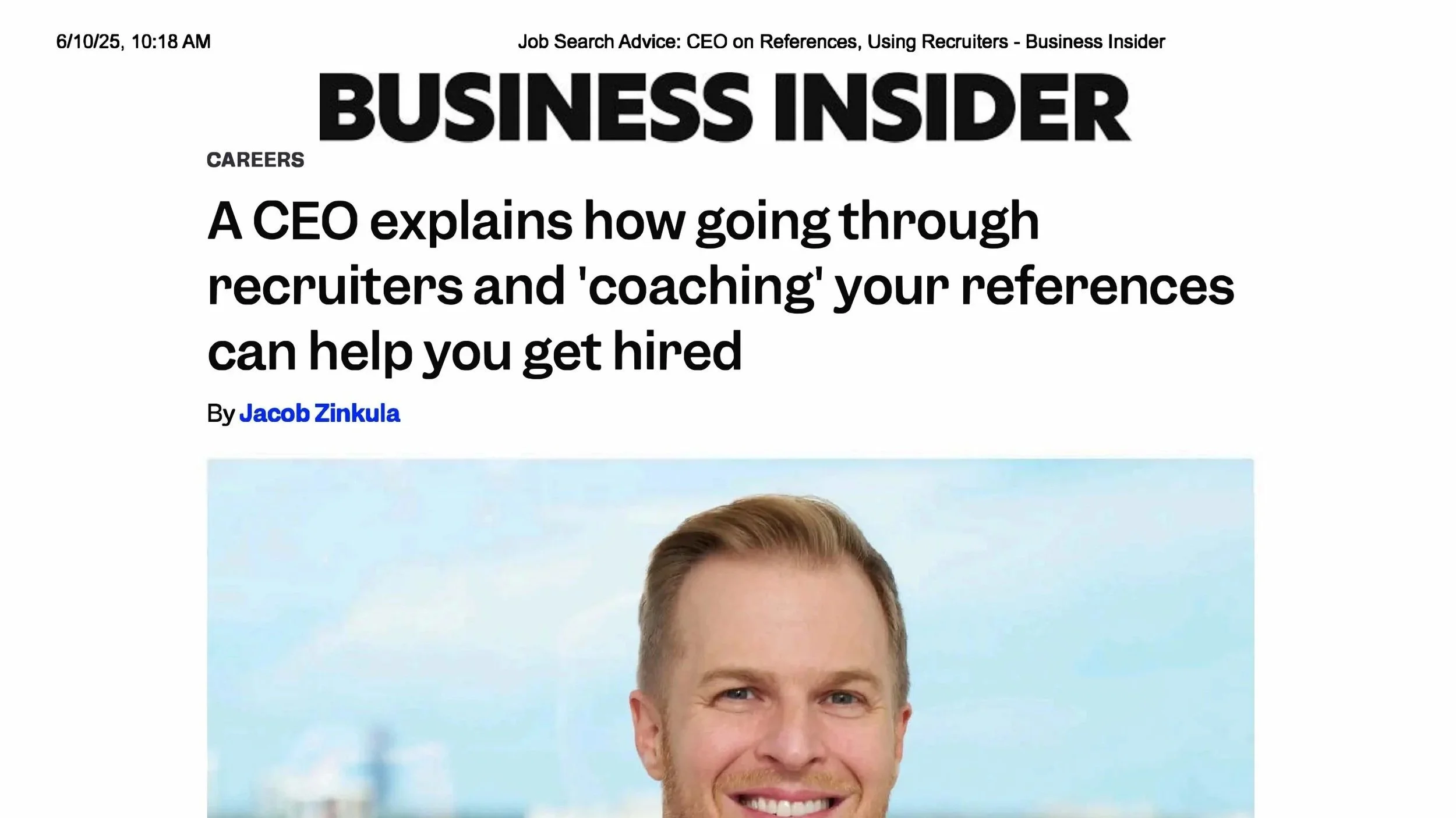 Halmos Capital Featured in Business Insider