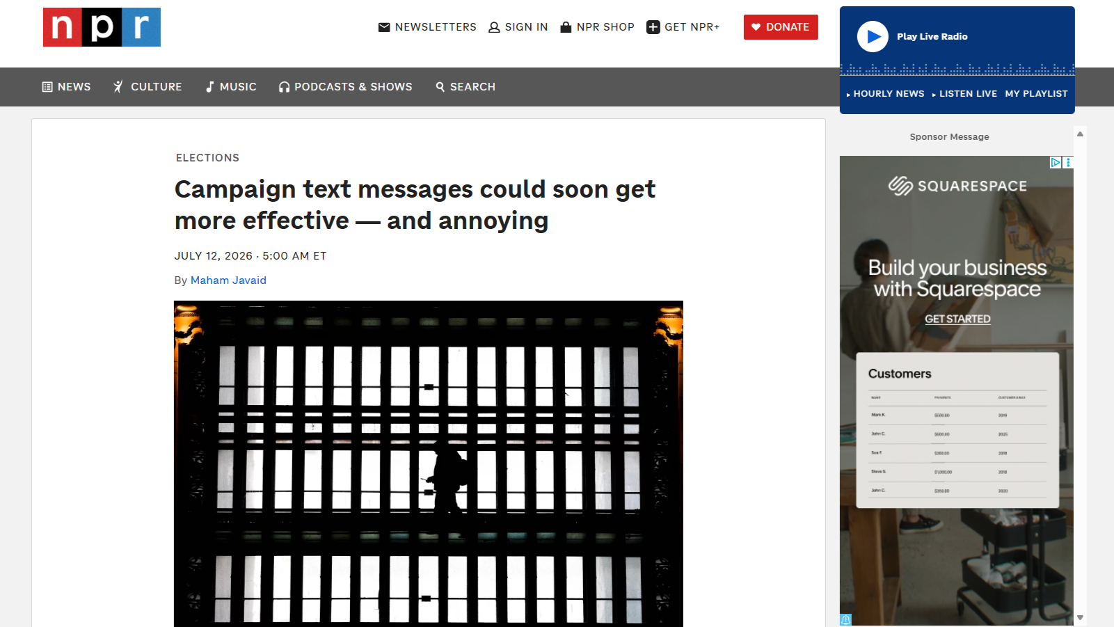 Convos Featured on NPR