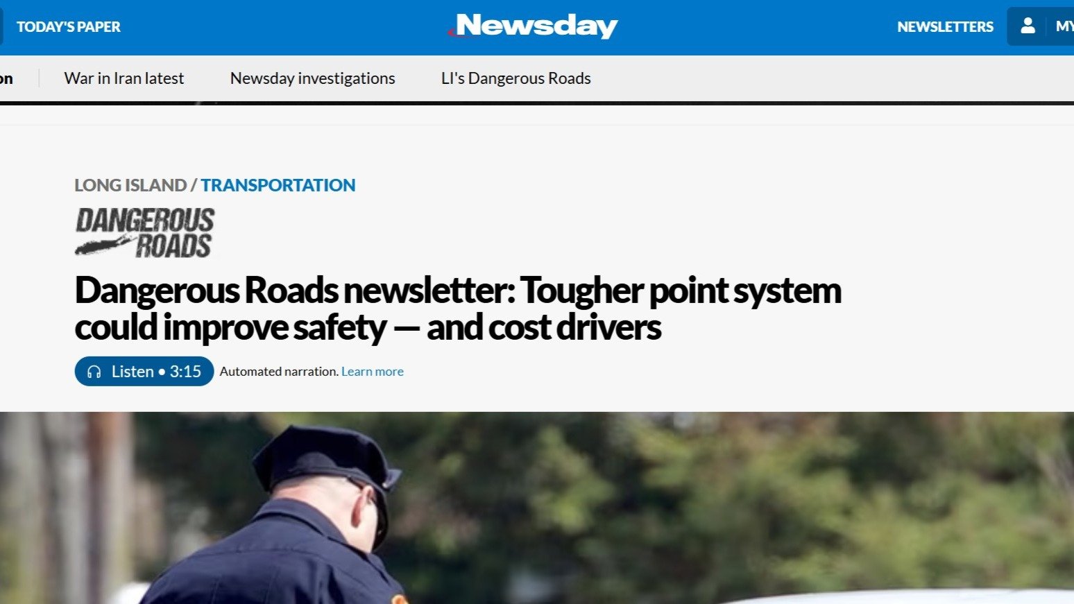 Rosenblum Featured in Newsday