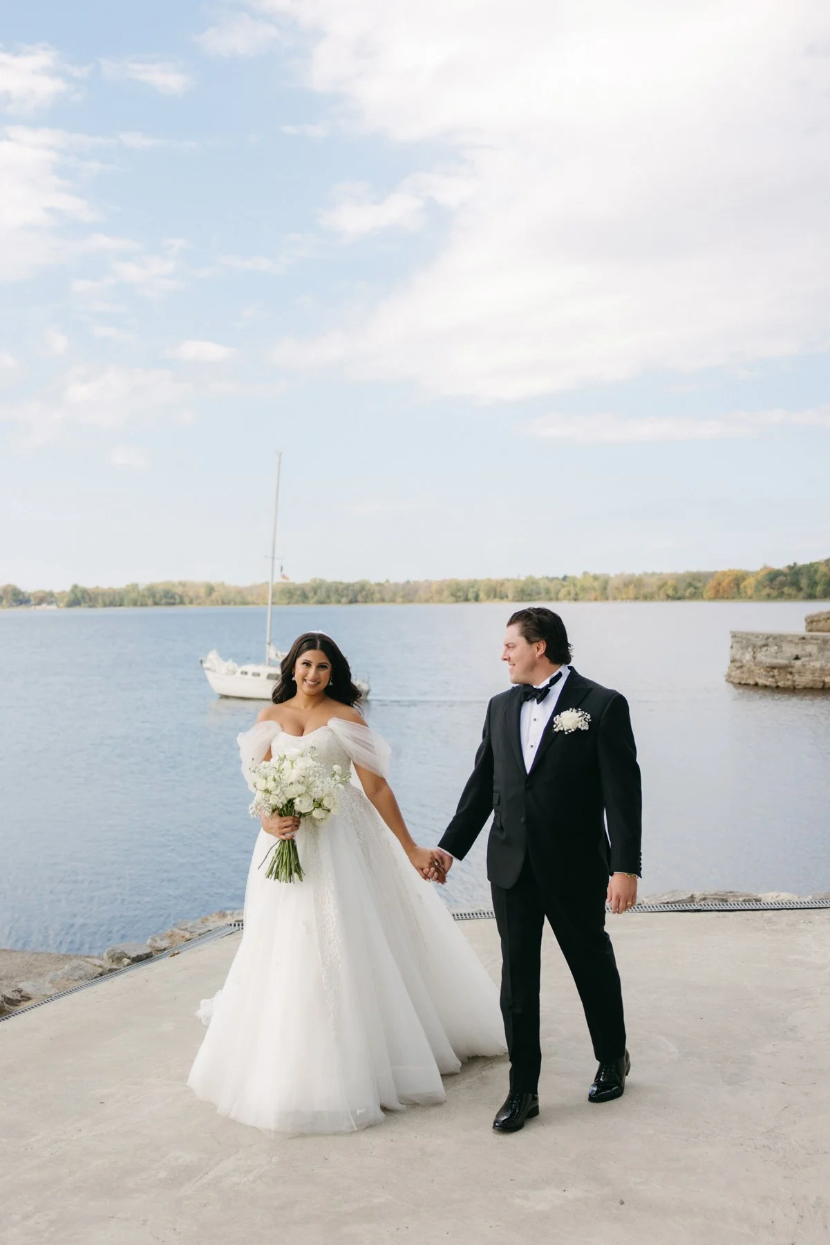 Britannia Yacht Club Wedding - Tracy Grace