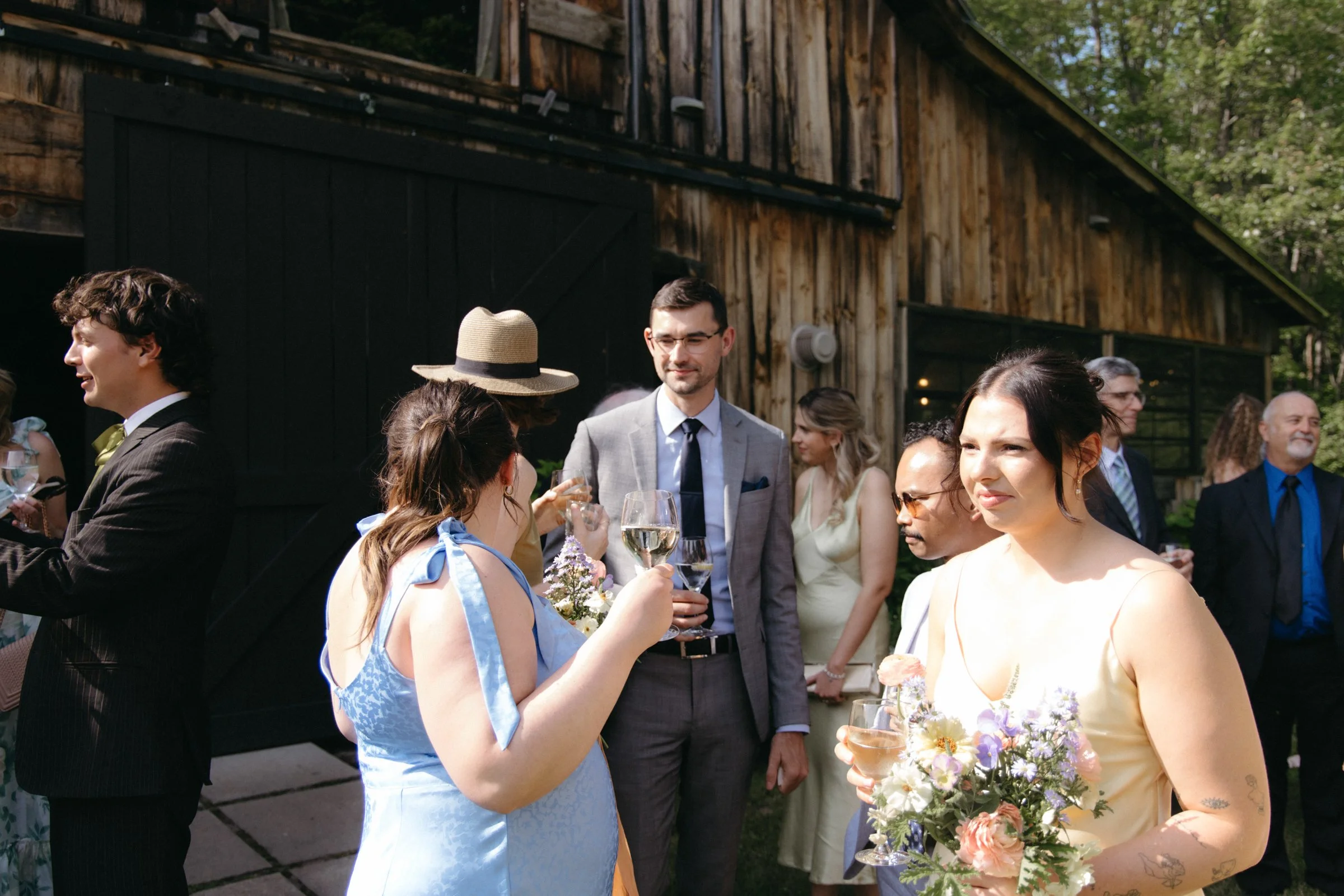 Adélina Barn Wedding Photos // Tracy Grace