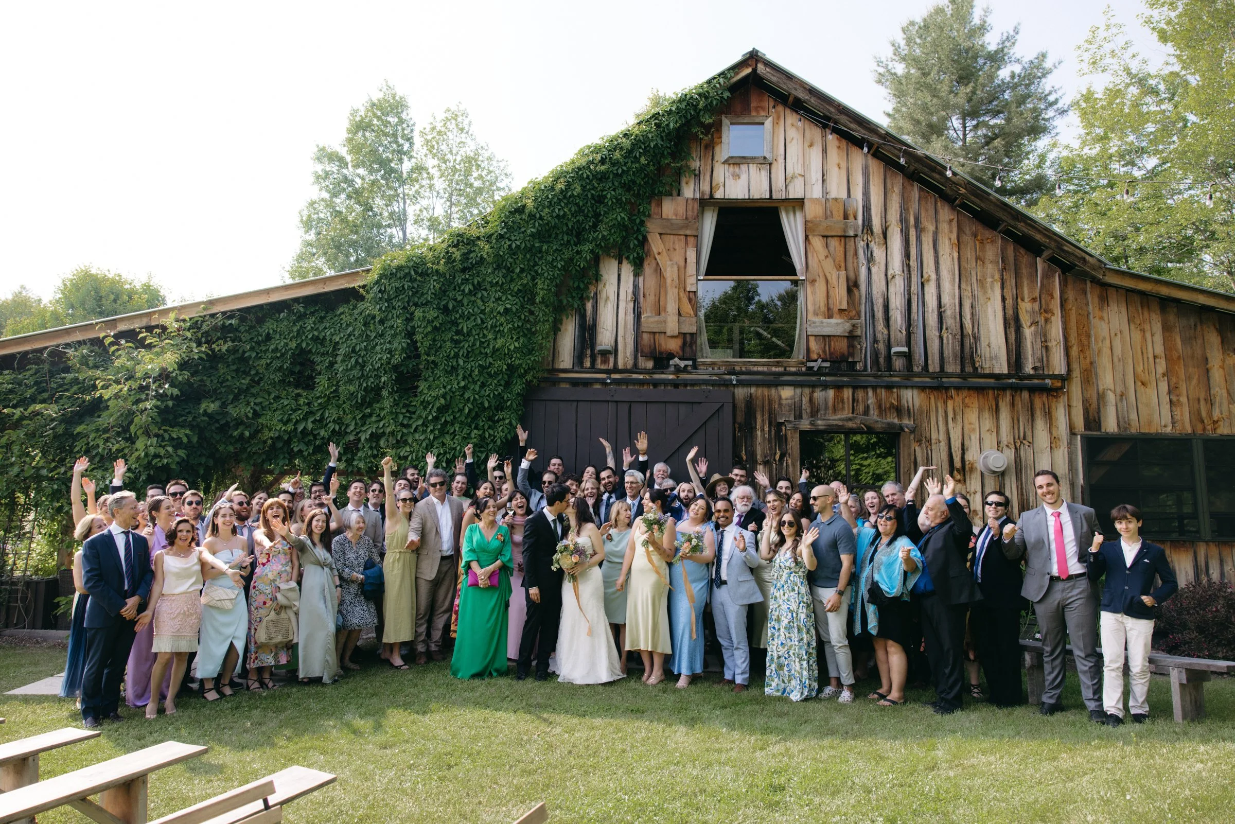 Adélina Barn Wedding Photos // Tracy Grace