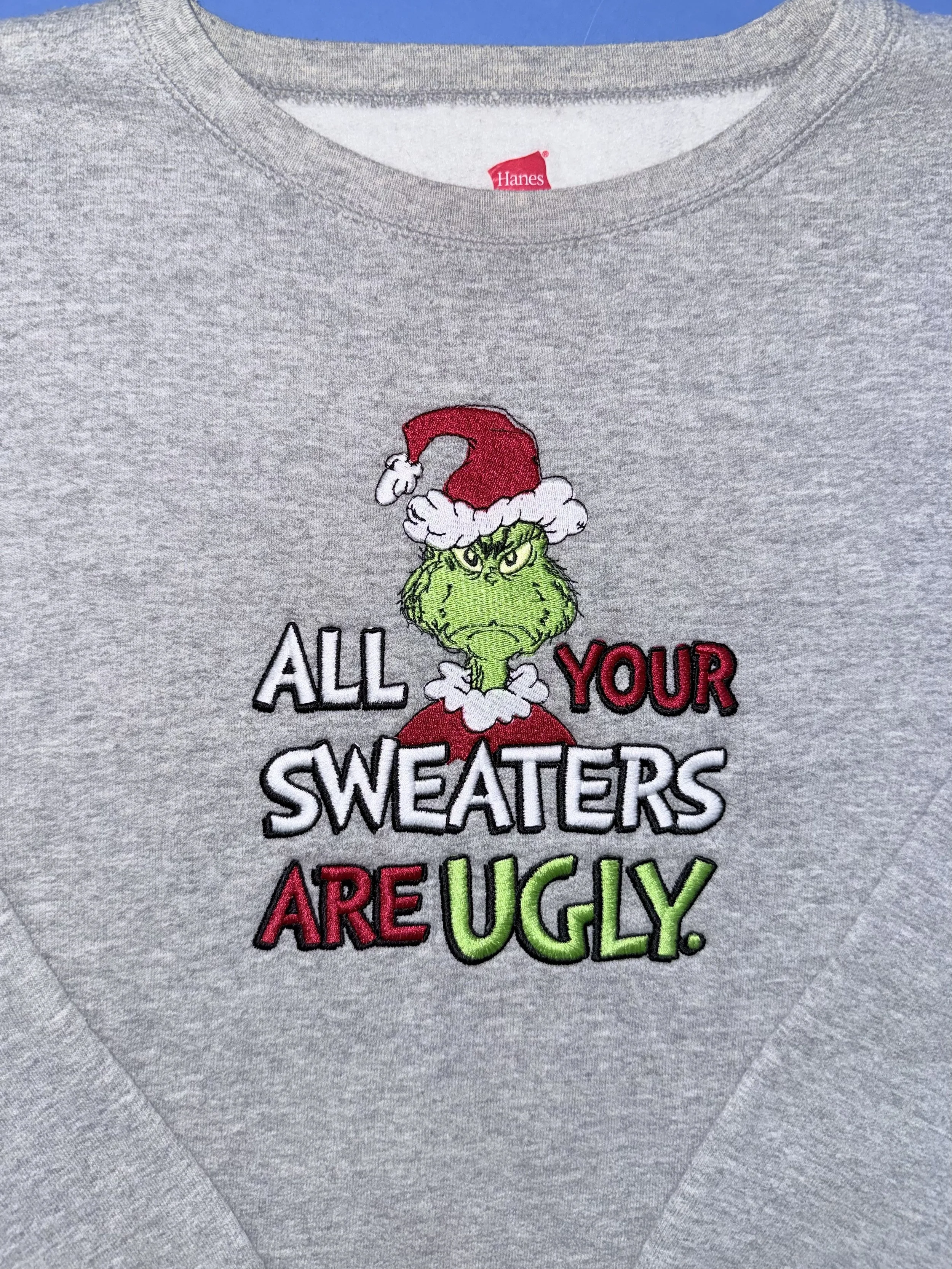 All Your Sweaters are Ugly - Grinch Closeup.jpeg