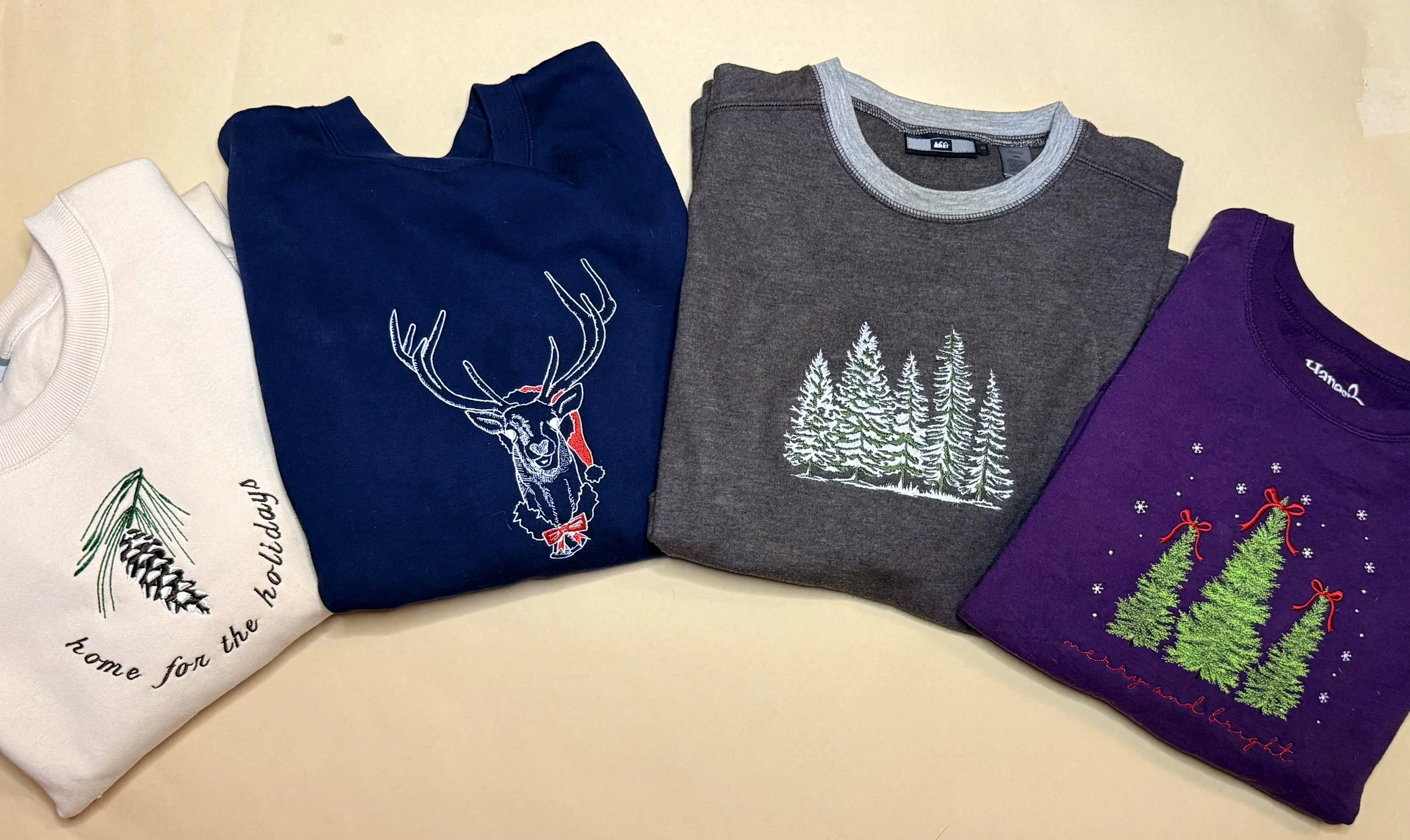 Thrifted Sweatshirt Group Shot - Christmas.jpeg