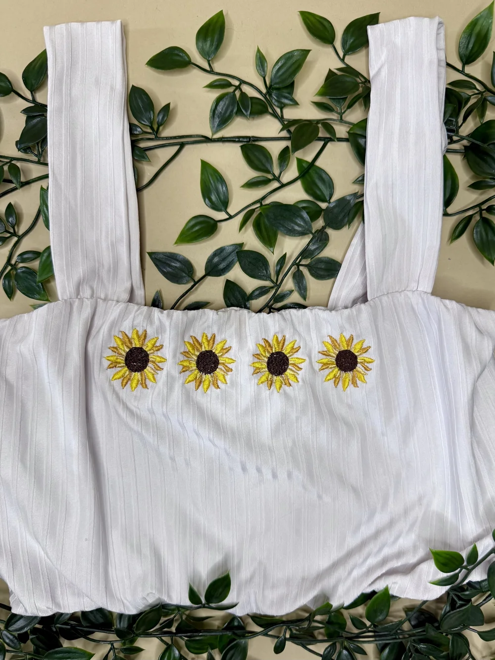 新品同様chesty Sunflower Tops fall_sunflower_mustard_zoom_op