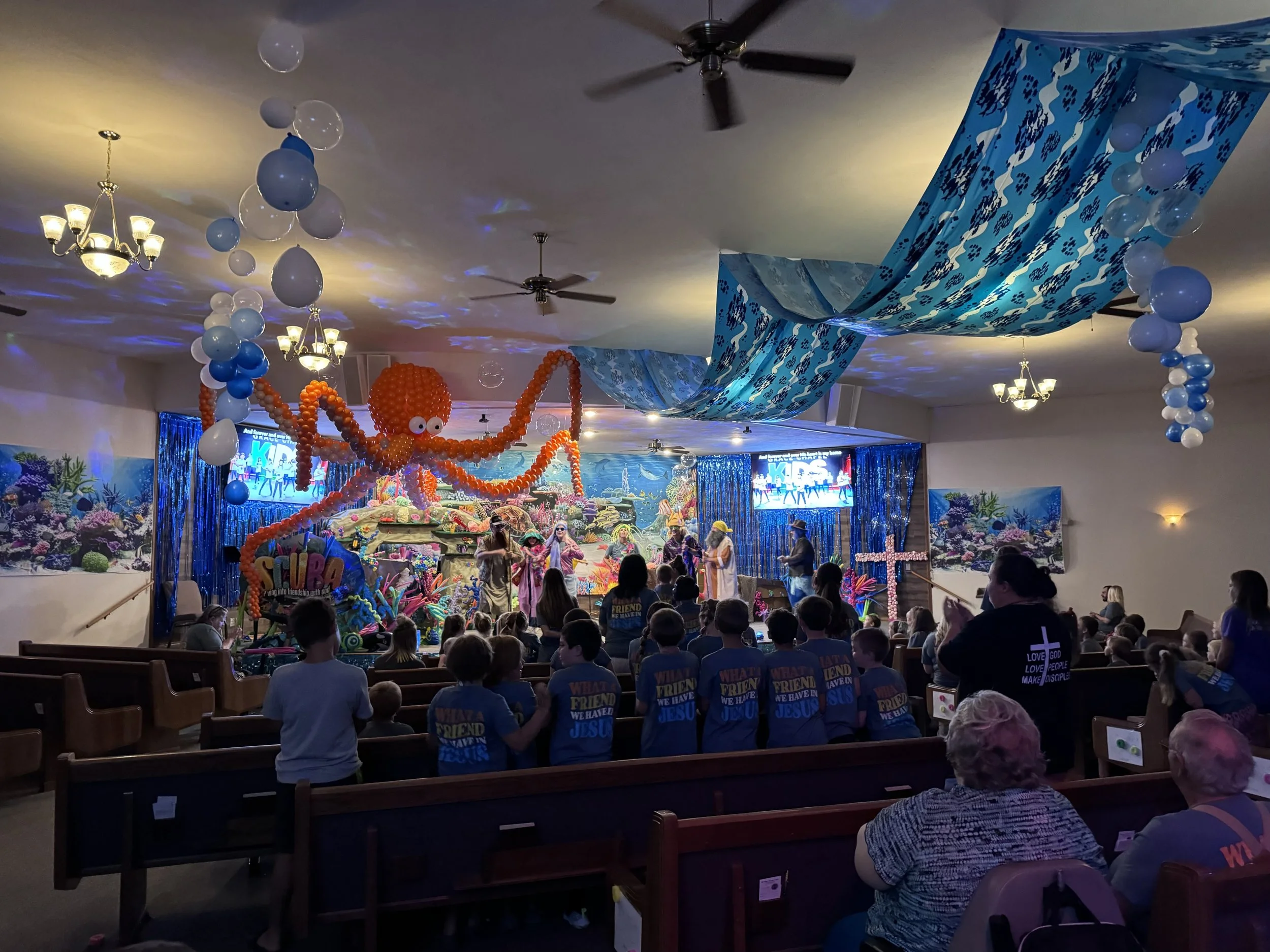 VBS Octopus Kids in Sanctuary.JPEG