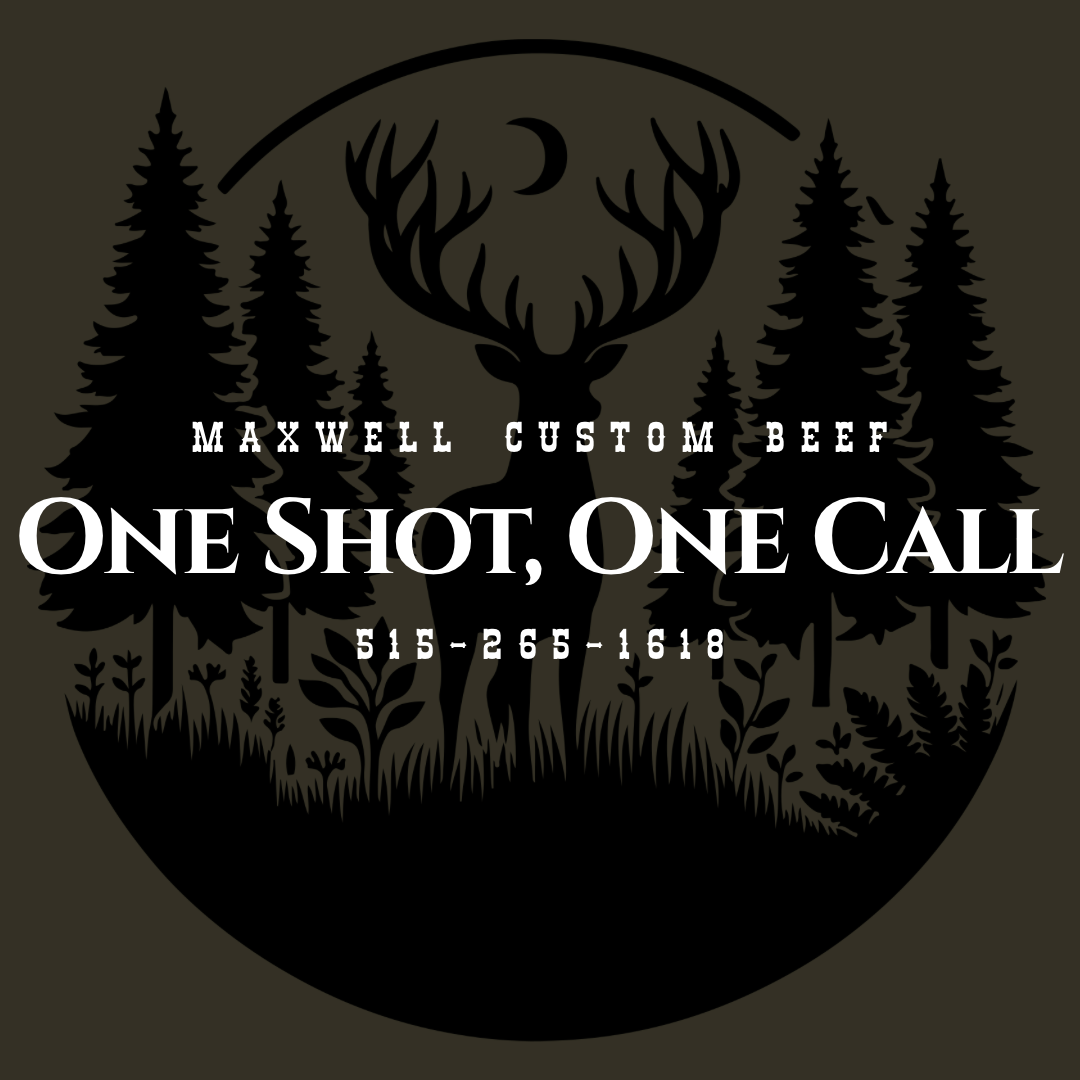 Iowa Deer Hunting Season is Almost Here – Get Your Venison Back in 3–7 Days at Maxwell Custom Beef
