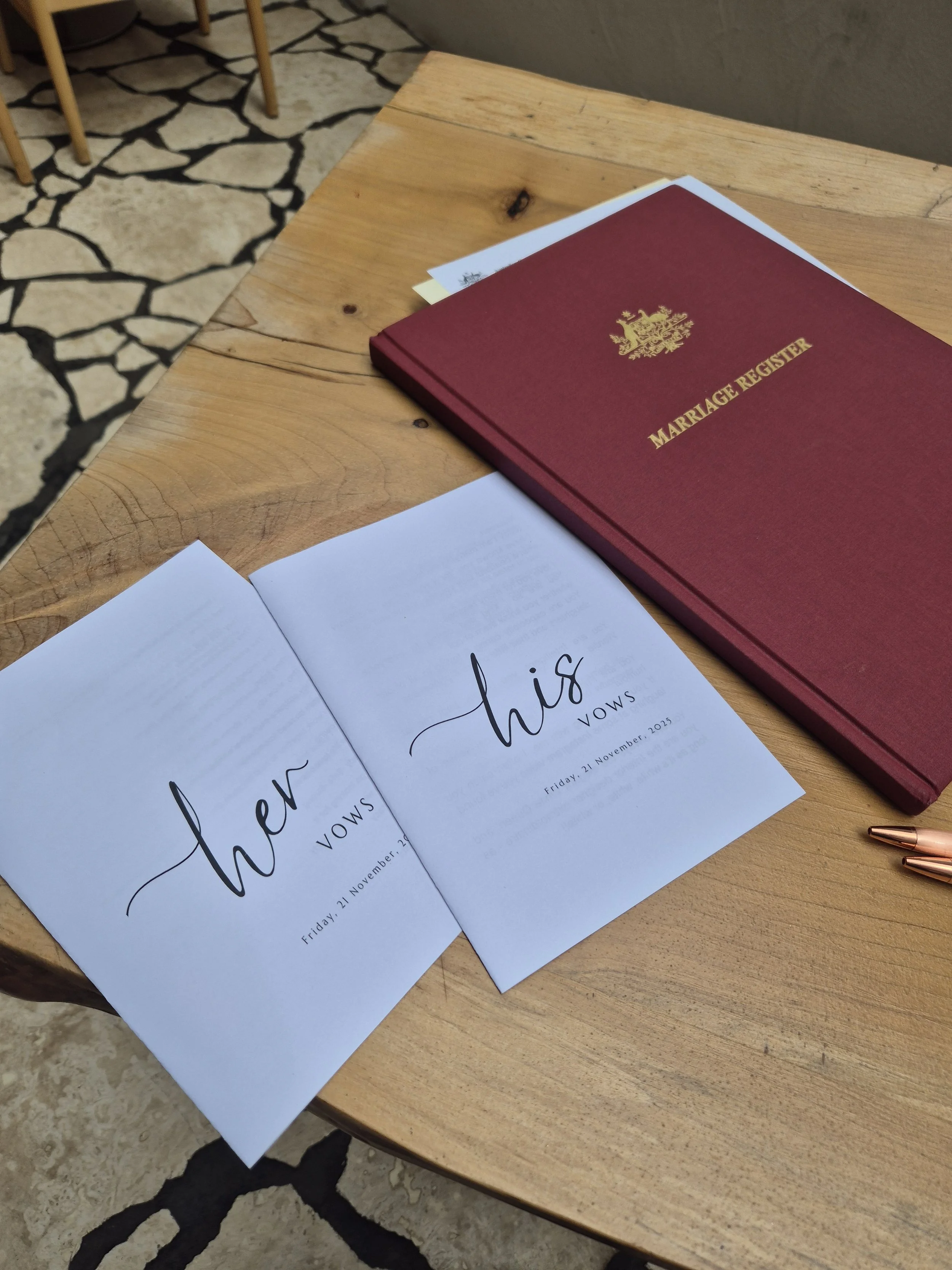 Legal Requirements for Getting Married in Australia