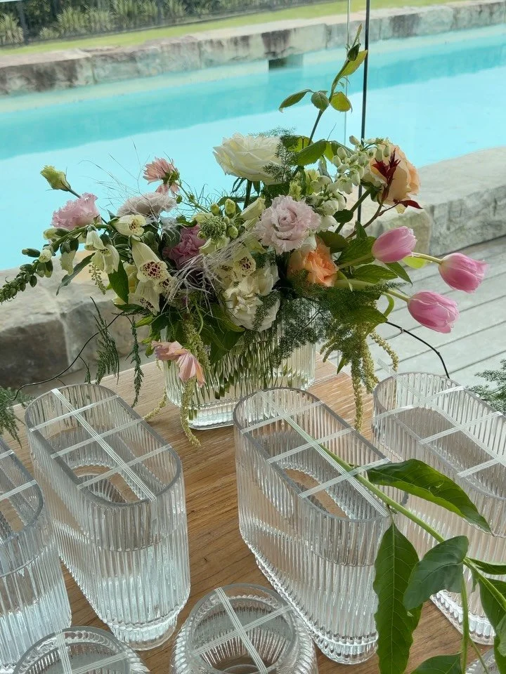 snippets from our week - creating florals in Byron for my sister - 
#btsweddingflowers #floristlife