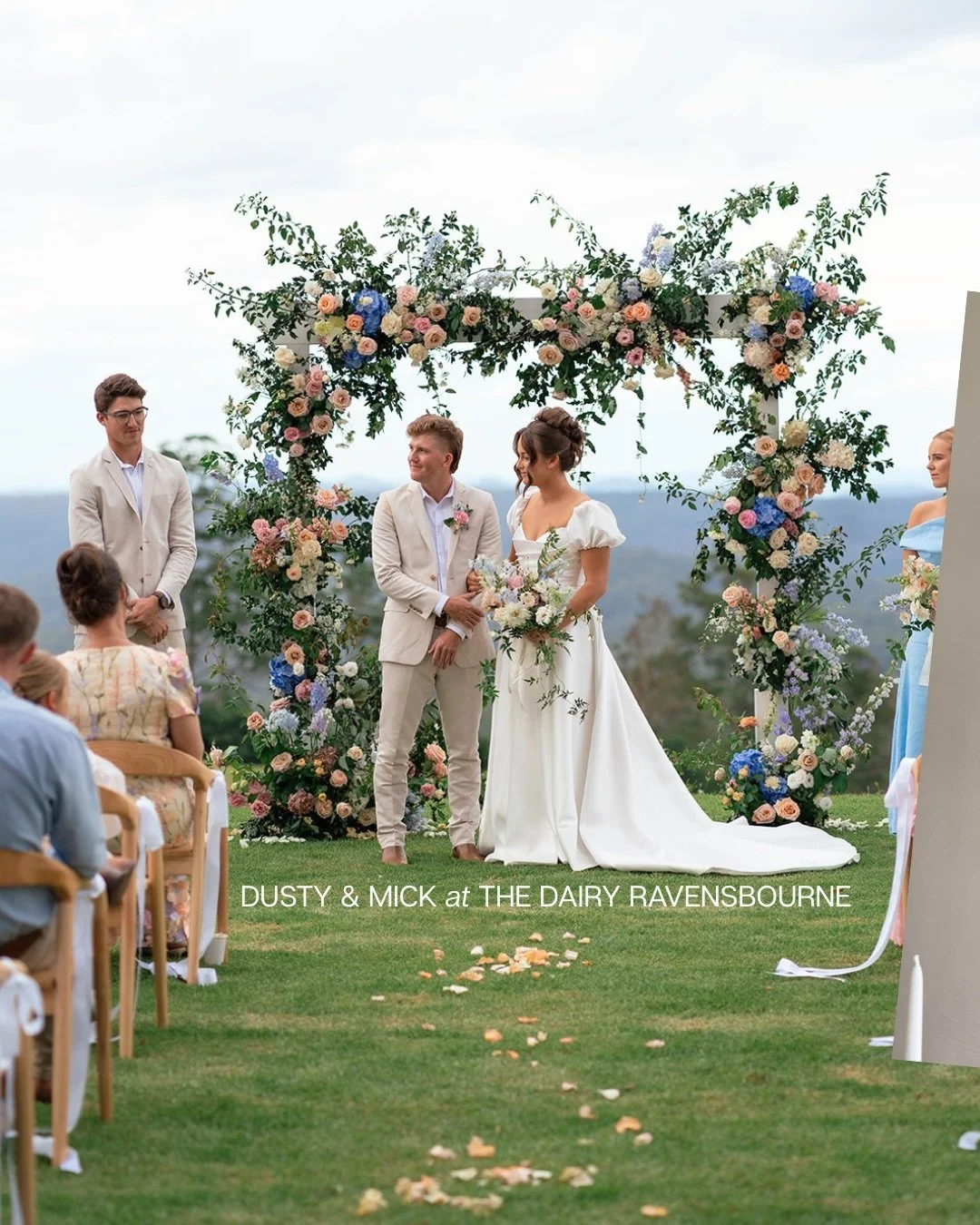 DUSTY + MICK at THE DAIRY RAVENSBOURNE 💌
A soft rambling spring inspired wedding with cool blue tones as a feature, beautifully framed by the soft blush palette at @thedairyravensbourne and captured artfully by @figtreepictures 
.
#realweddings #too