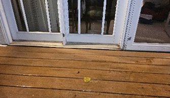 Fix loose storm doors