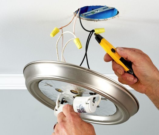 Replace light fixture
