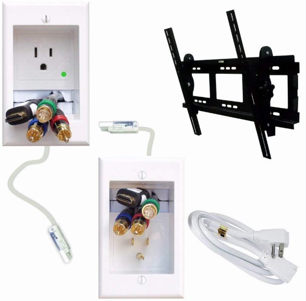 Install Video equipment & conceal wiring