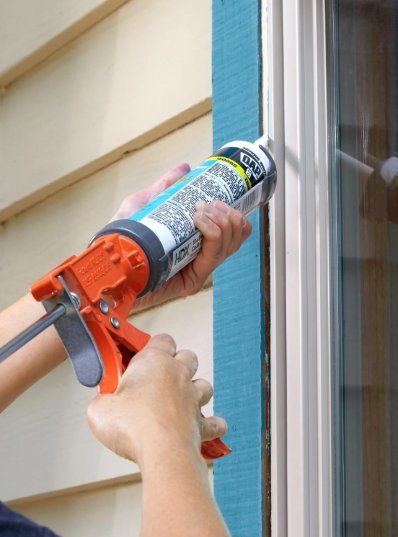 Caulking / weather proofing moulding & doors