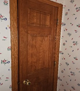 Tight fitting door and opening