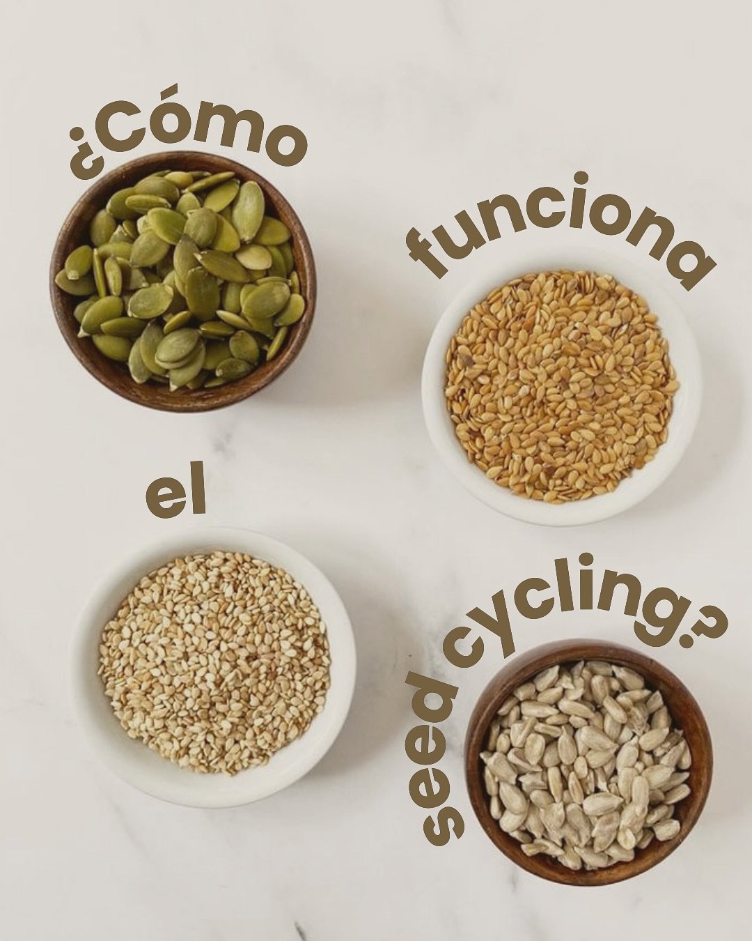 El seed cycling es una forma natural de equilibrar tus hormonas 🌀 apoyando cada fase de tu ciclo con los nutrientes que necesita tu cuerpo 🌱✨
Acompa&ntilde;a a tu cuerpo de manera natural con L&Uacute;A 🤍
Compra el tuyo en el link de nuestra bio ?