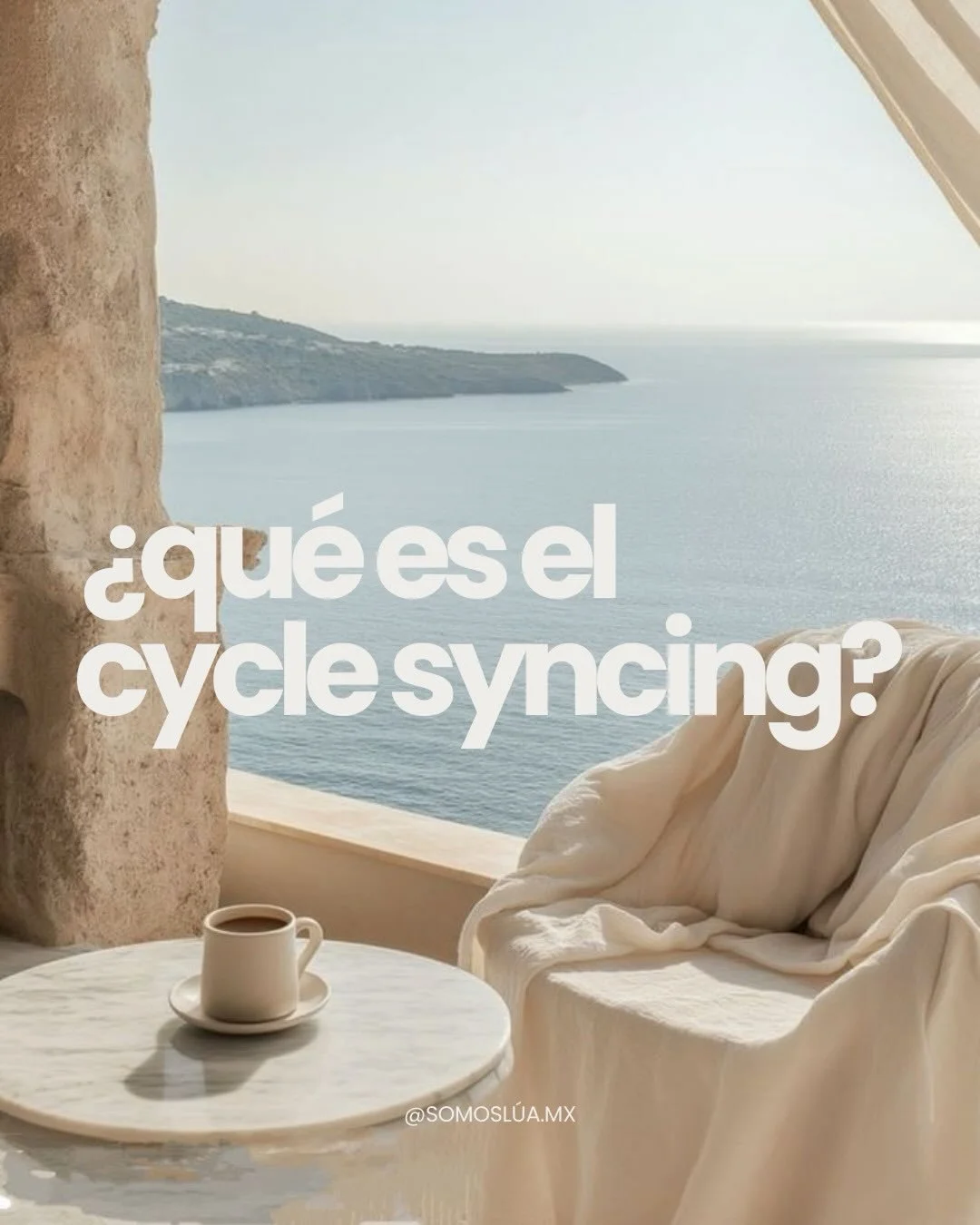 Cycle syncing es volver a escucharte. Es entender que tu energ&iacute;a no es lineal y que tu cuerpo cambia a lo largo del mes. ✨

Vivir alineada a tu ciclo es moverte, comer y descansar seg&uacute;n lo que tu cuerpo pide en cada fase, sin forzarte n