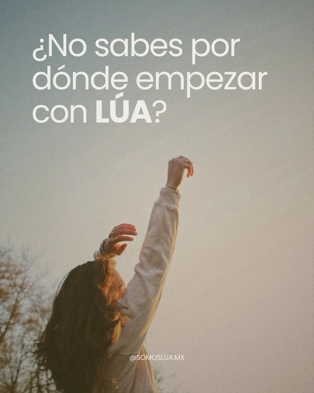 Empezar con L&Uacute;A es m&aacute;s simple de lo que parece. Tengas un ciclo regular o no, tu cuerpo sigue ritmos. 🤎 Puedes guiarte por tu menstruaci&oacute;n o por el ciclo de la luna.🌙✨
L&Uacute;A est&aacute; aqu&iacute; para acompa&ntilde;arte,