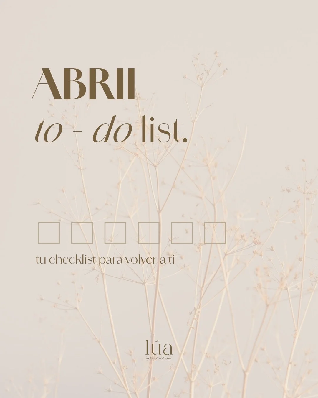 Tu checklist de abril para sentirte mejor (sin hacerlo perfecto) 🌙

Si no sabes por d&oacute;nde empezar con tu salud hormonal&hellip; empieza por aqu&iacute;.
No necesitas hacerlo perfecto, solo empezar a ponerle atenci&oacute;n a tu cuerpo.

A vec