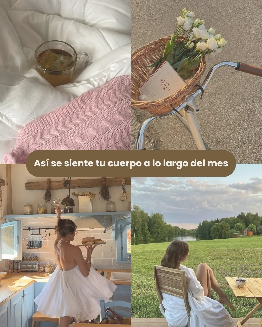 As&iacute; se siente tu cuerpo a lo largo del mes 🌙

No eres la misma todos los d&iacute;as&hellip;
y no tienes por qu&eacute; serlo.

Hay d&iacute;as para ir hacia adentro,
d&iacute;as para crear,
d&iacute;as para brillar
y d&iacute;as para bajar e