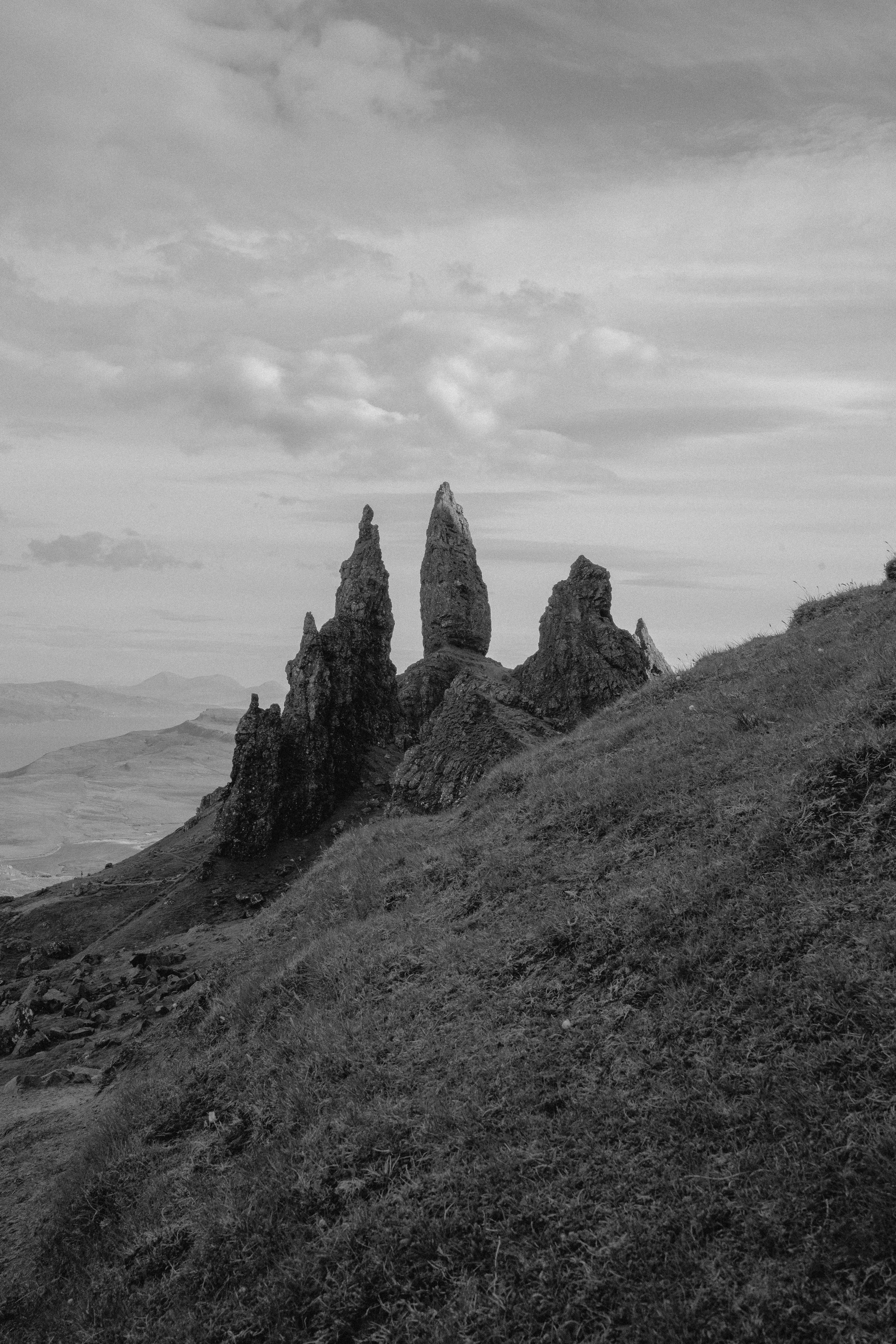 "Old Man of Storr at the Door"