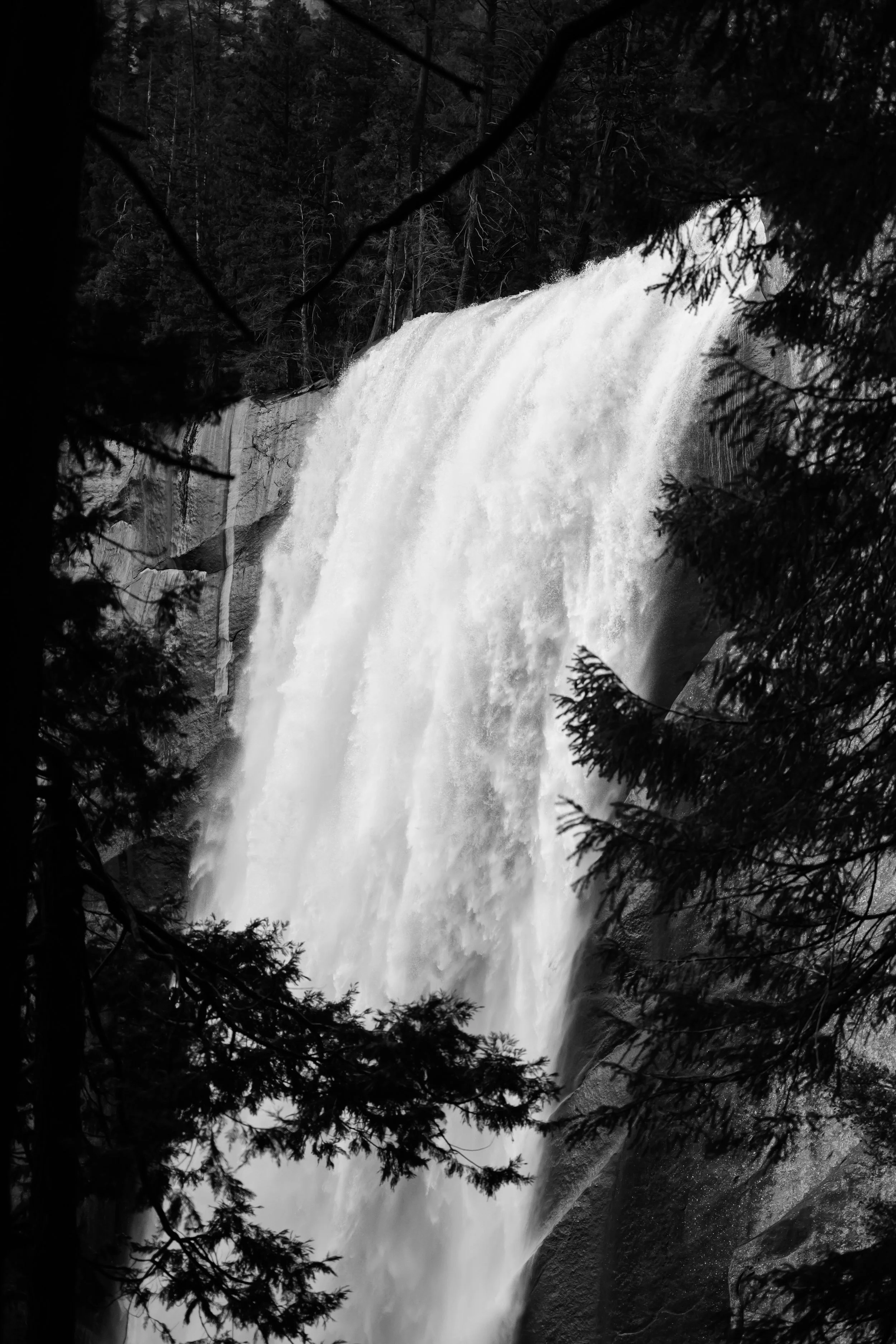 "Cedar Framed Falls"