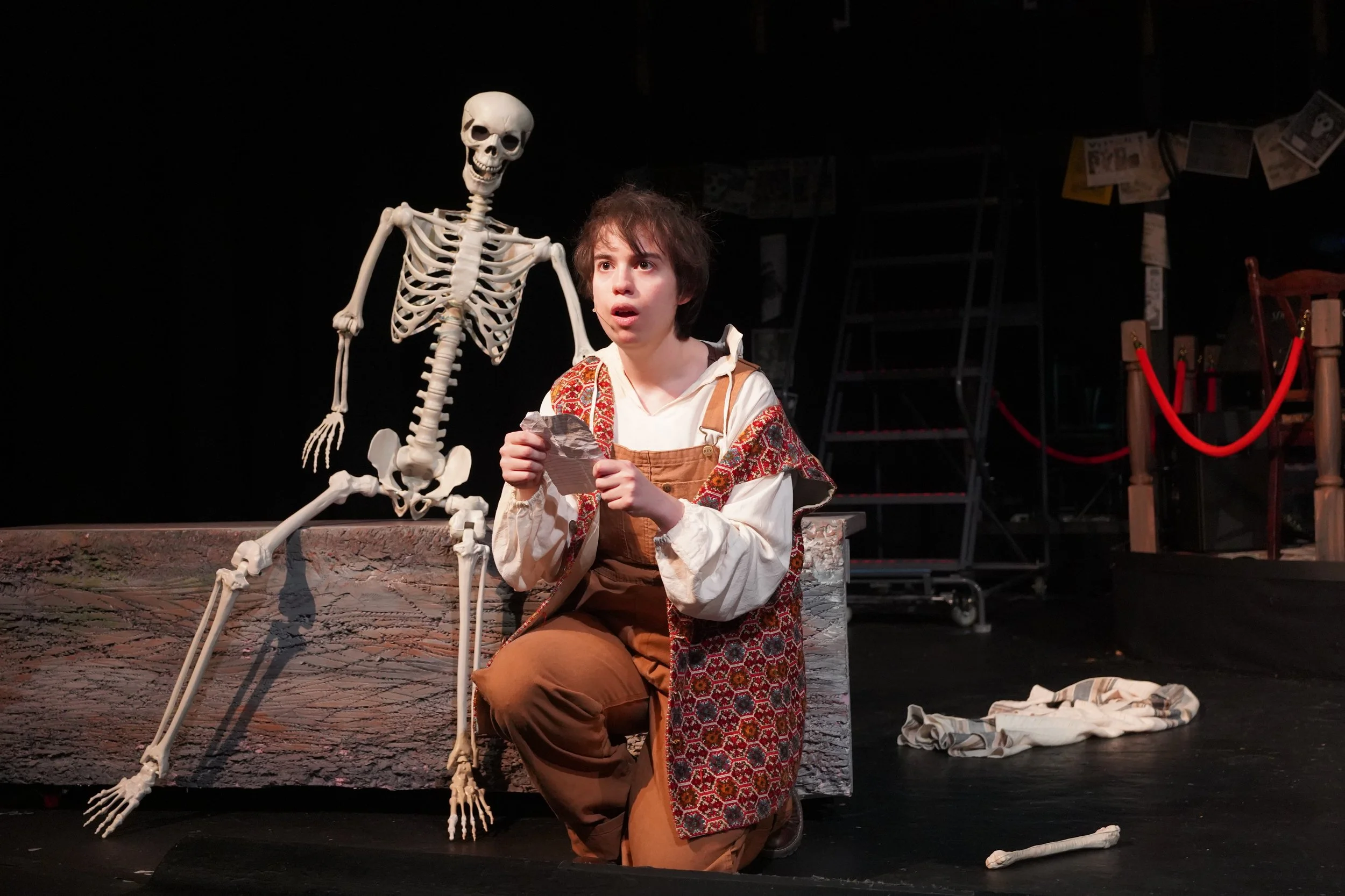 Sarah as Musidorus in Head Over Heels at The Footlight Club in Boston, MA.