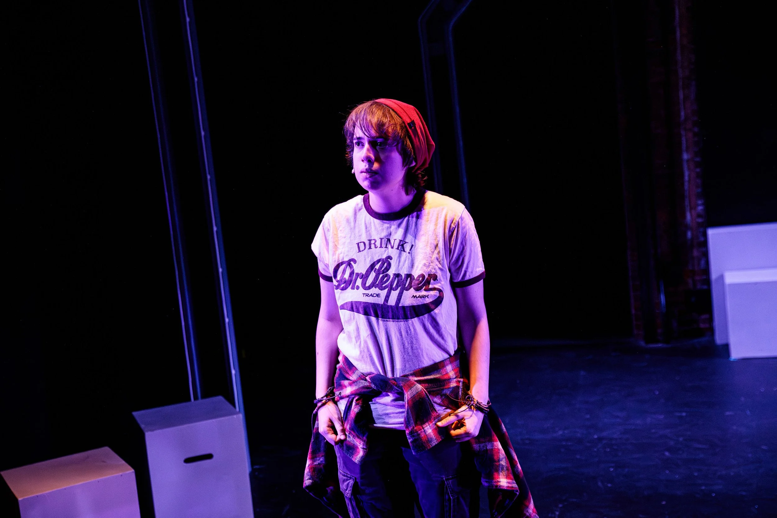Sarah as Jo in Jagged Little Pill at Marblehead Little Theatre in Marblehead, MA.