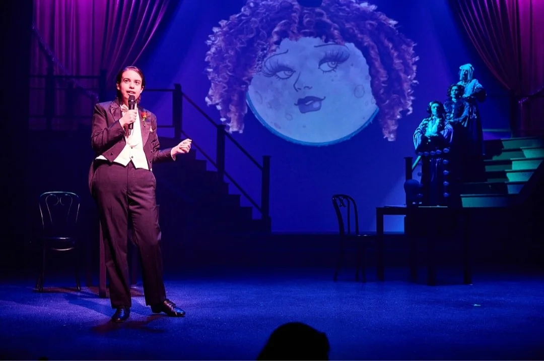 Sarah Koury as Vera Charles performing "Man in the Moon" in Showtune at Walnut Hill School for the Arts in Natick, MA