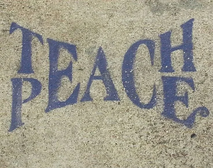 When Peace is a Verb