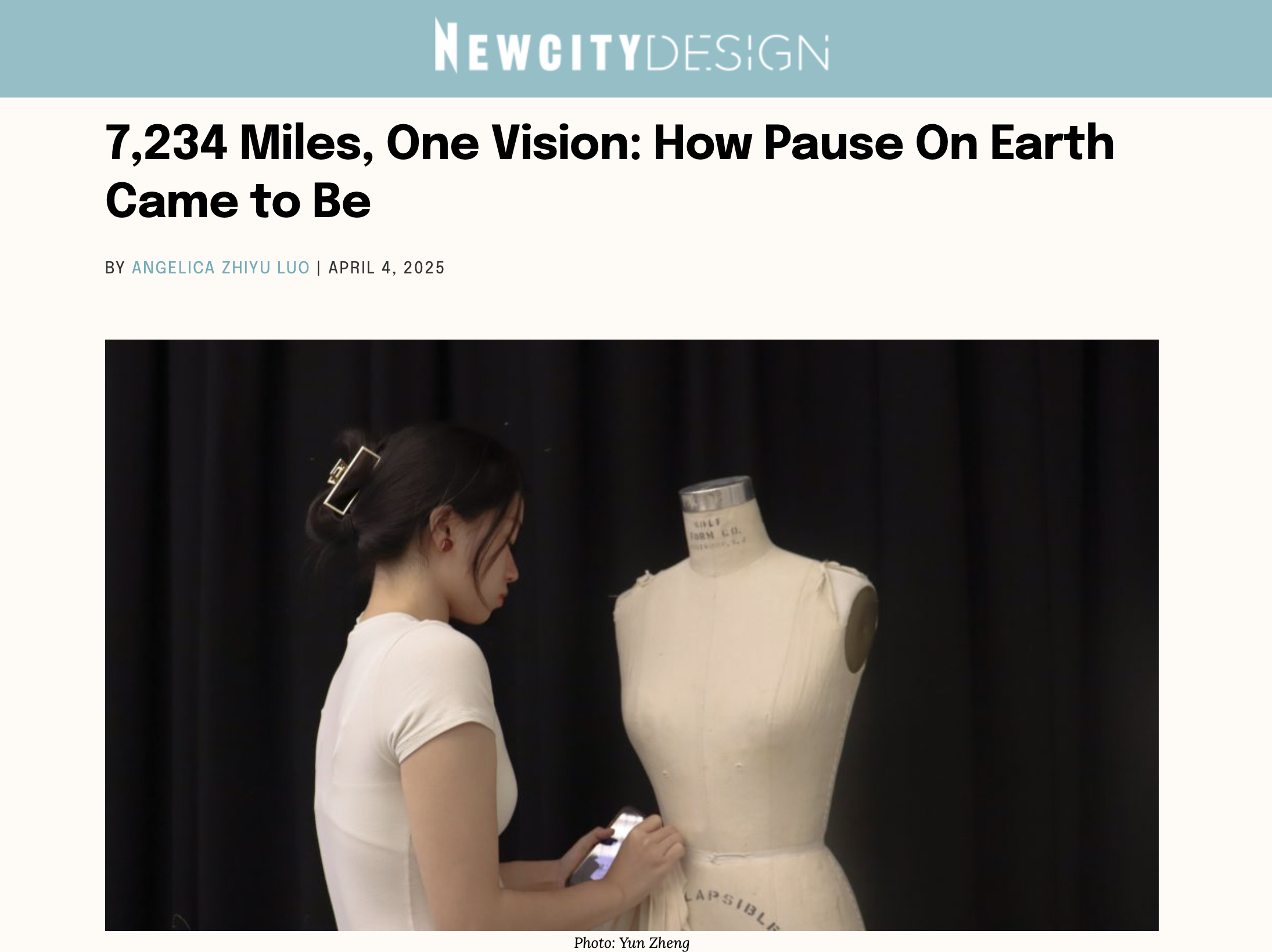 7,234 Miles, One Vision: How Pause on Earth Came to Be