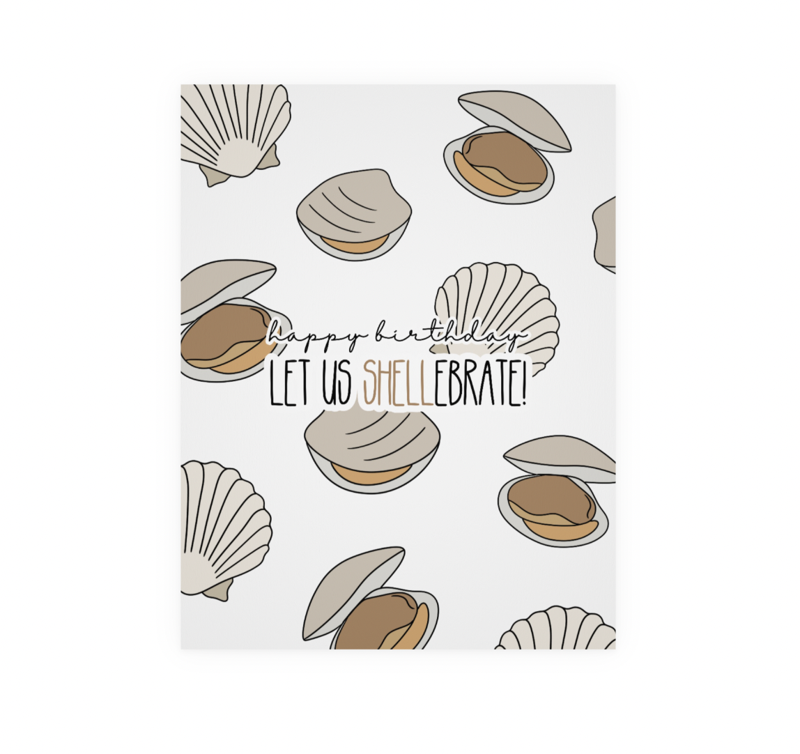 Shellebrate Birthday Card