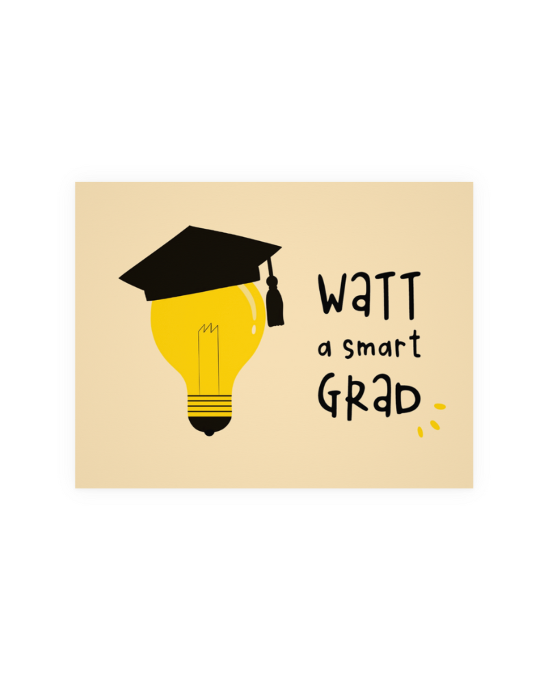 Watt A Smart Grad Card