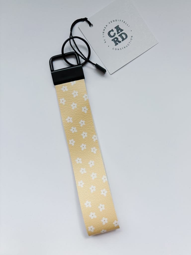 Yellow Flowers Keychain