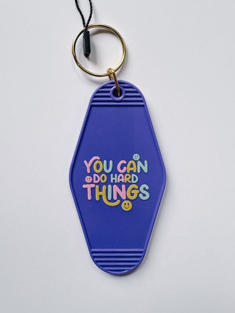Hard Things Keychain