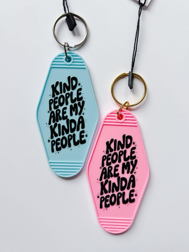 Kind People Keychain
