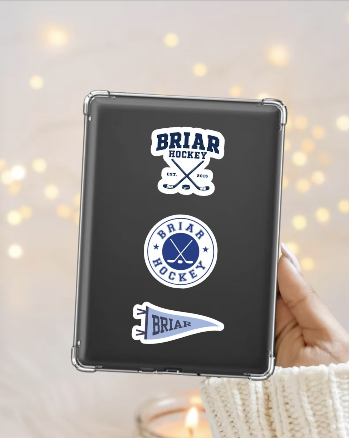 Briar U Hockey Stickers