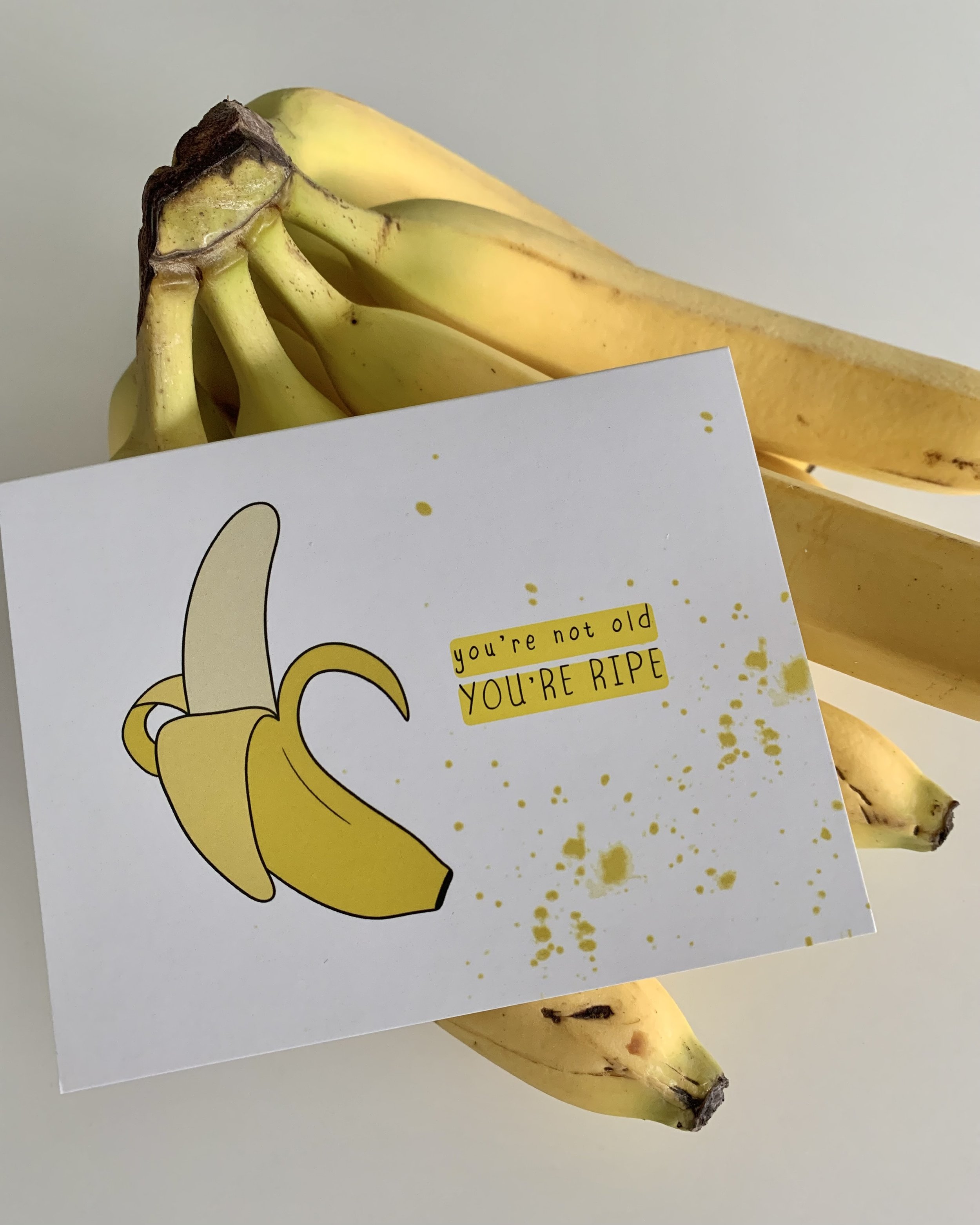 funny food birthday card