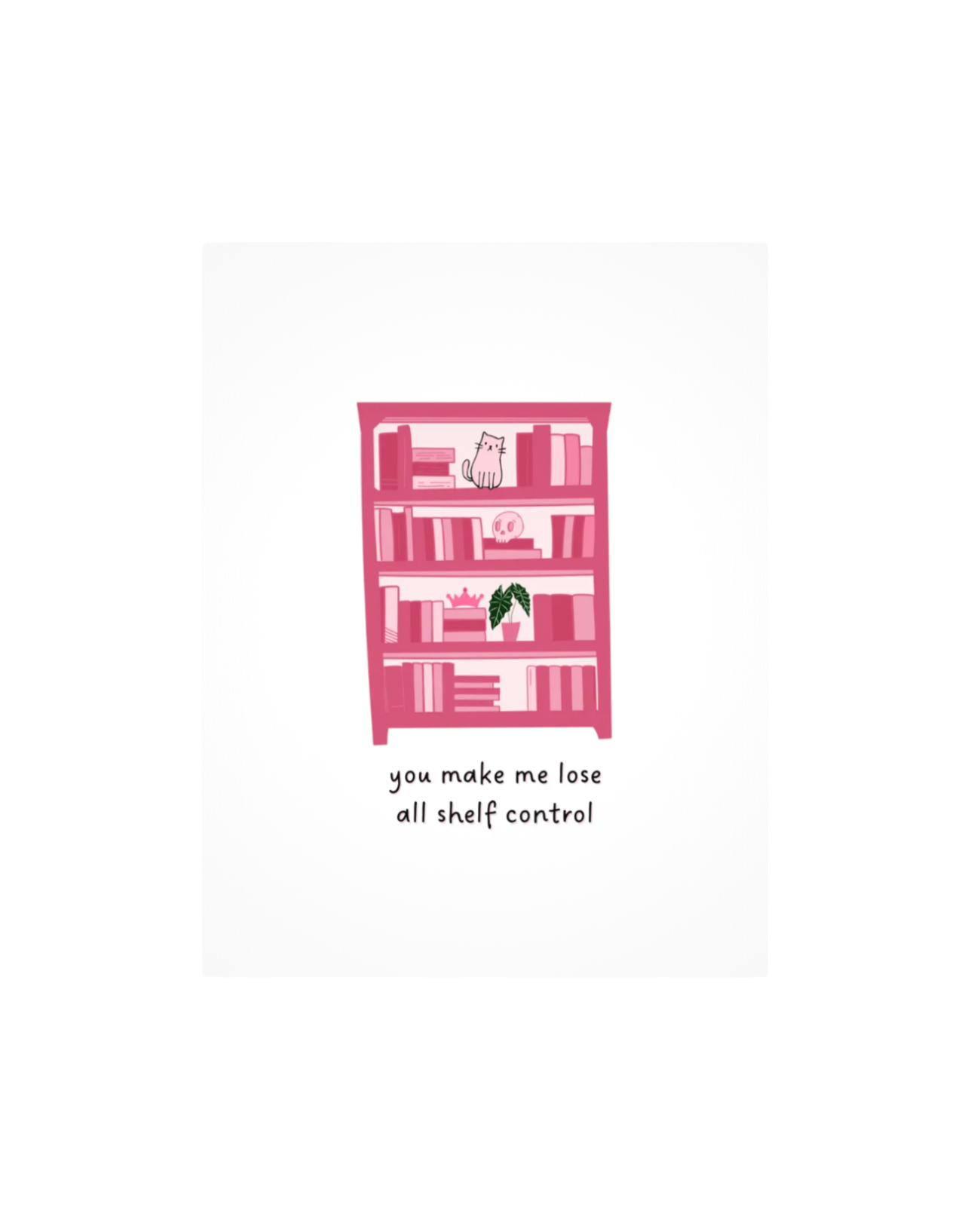 Lose Shelf Control Card