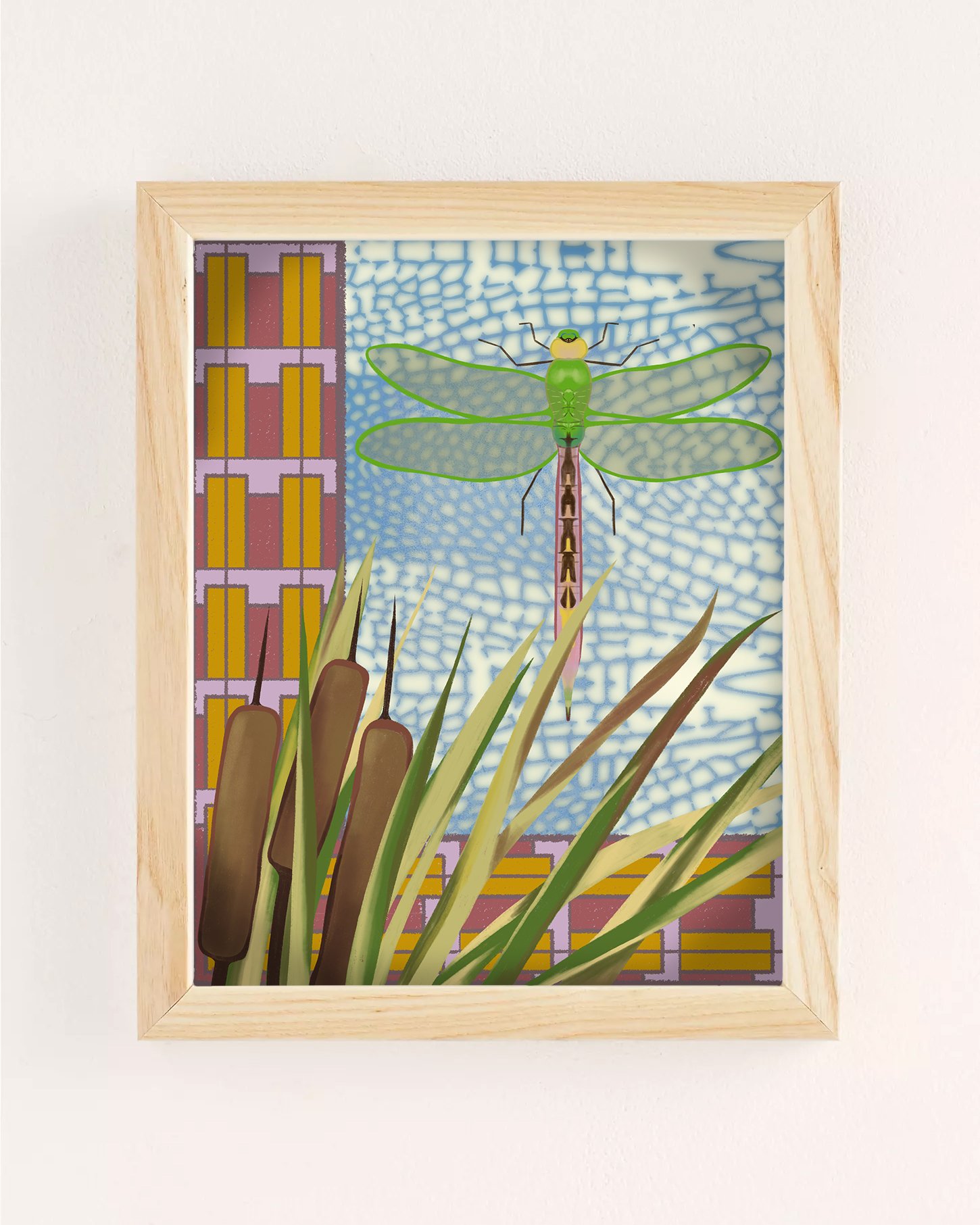 Wetland Dragonfly - Matte Print