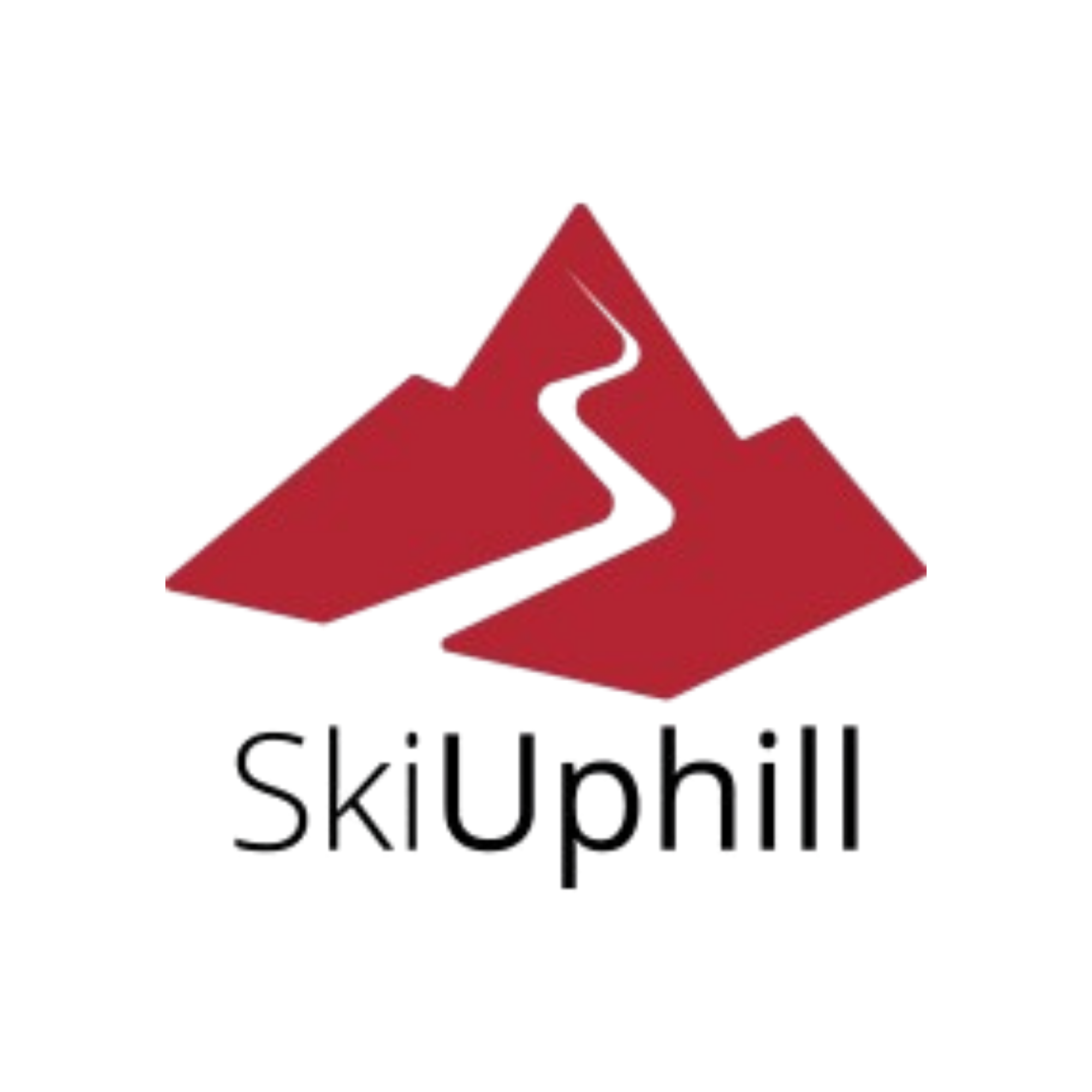 ski uphill logo red