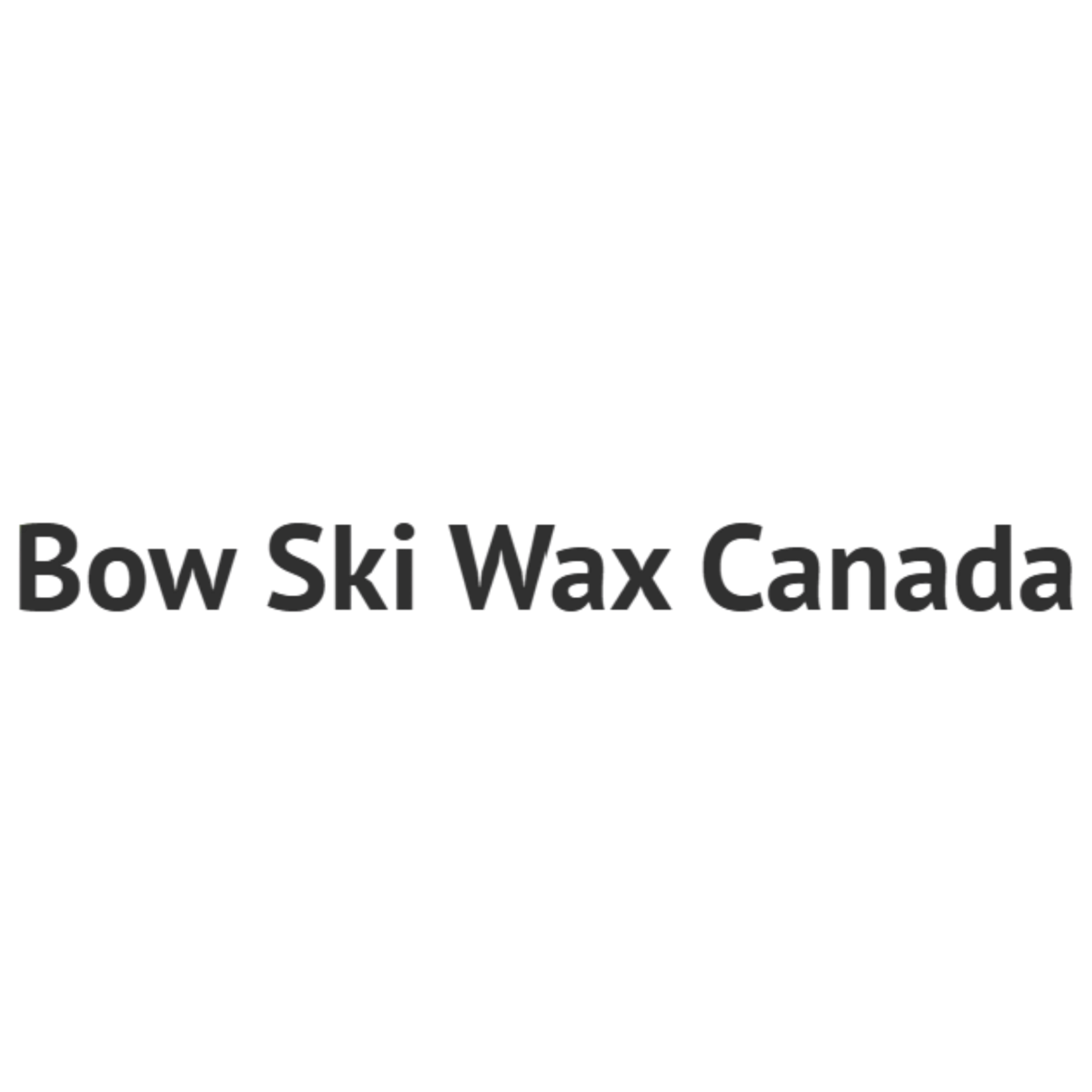 bow ski wax canada logo