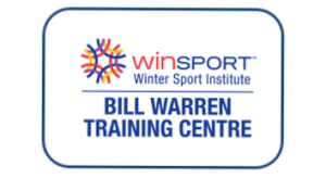 WinSport Winter Sport Institute logo with Bill Warren Training Centre text