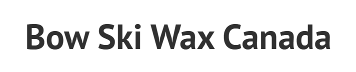 Bow ski wax canada logo