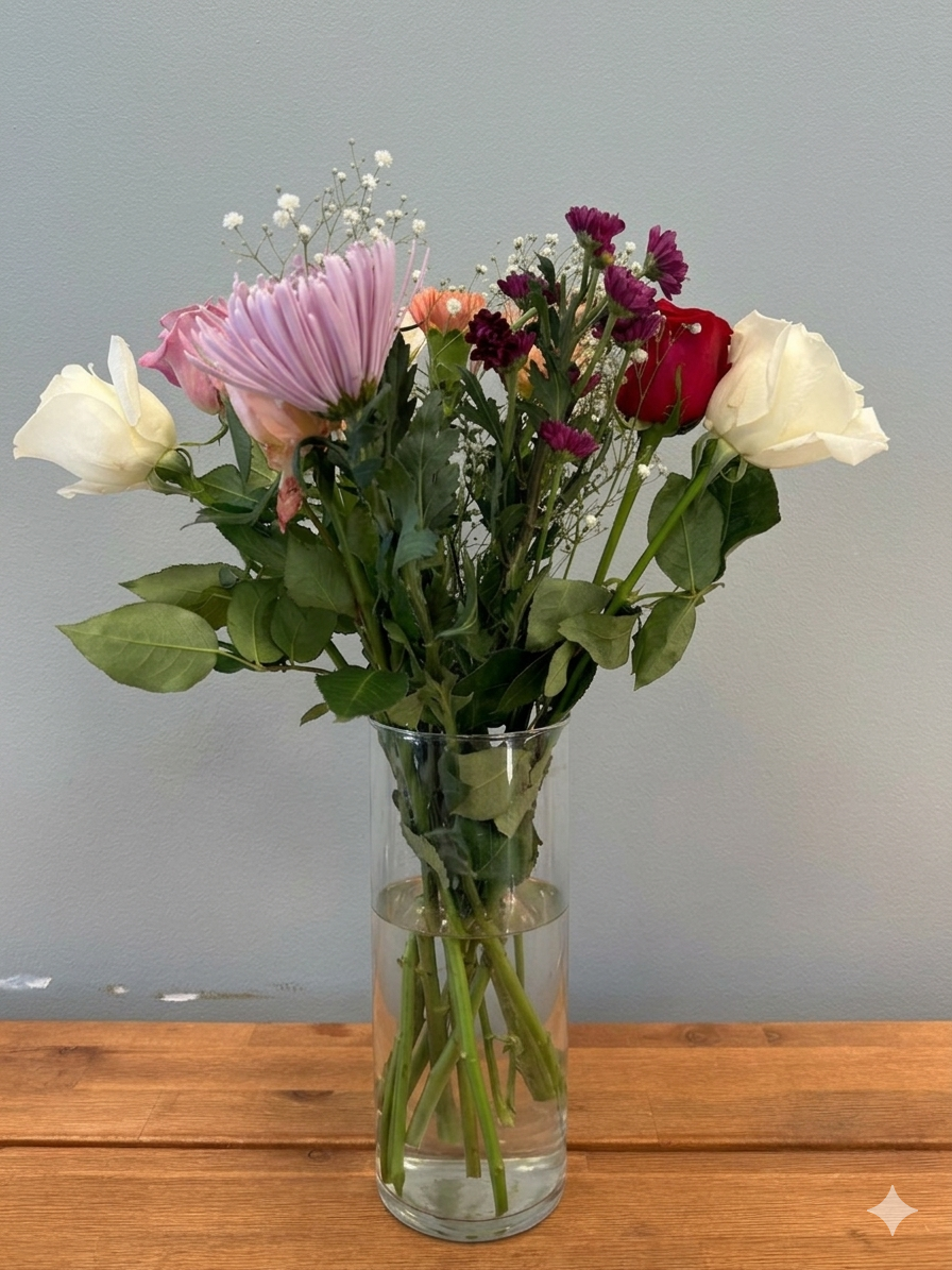Moms Designer Choice Bouquet - Vase